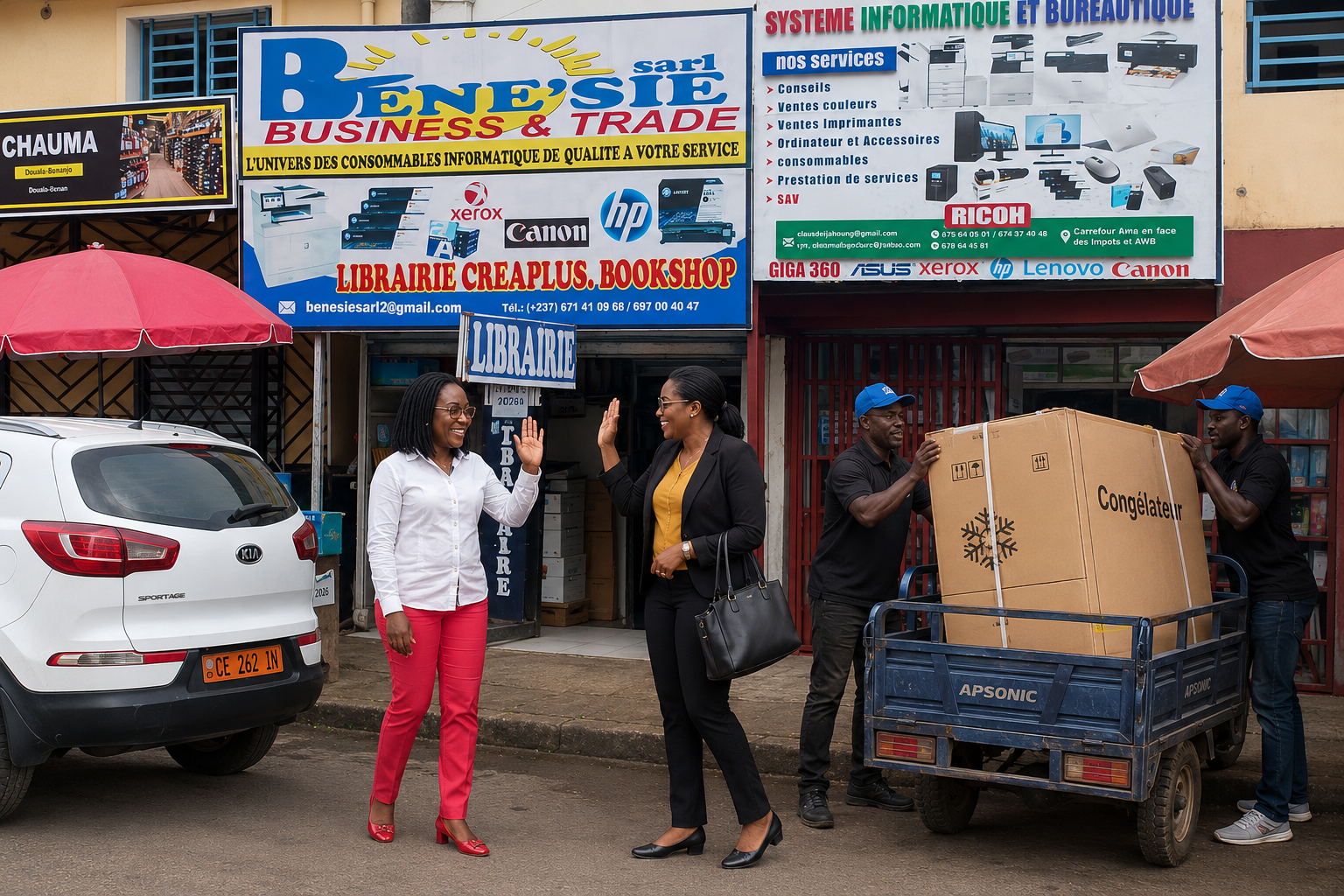 cliente satisfaite